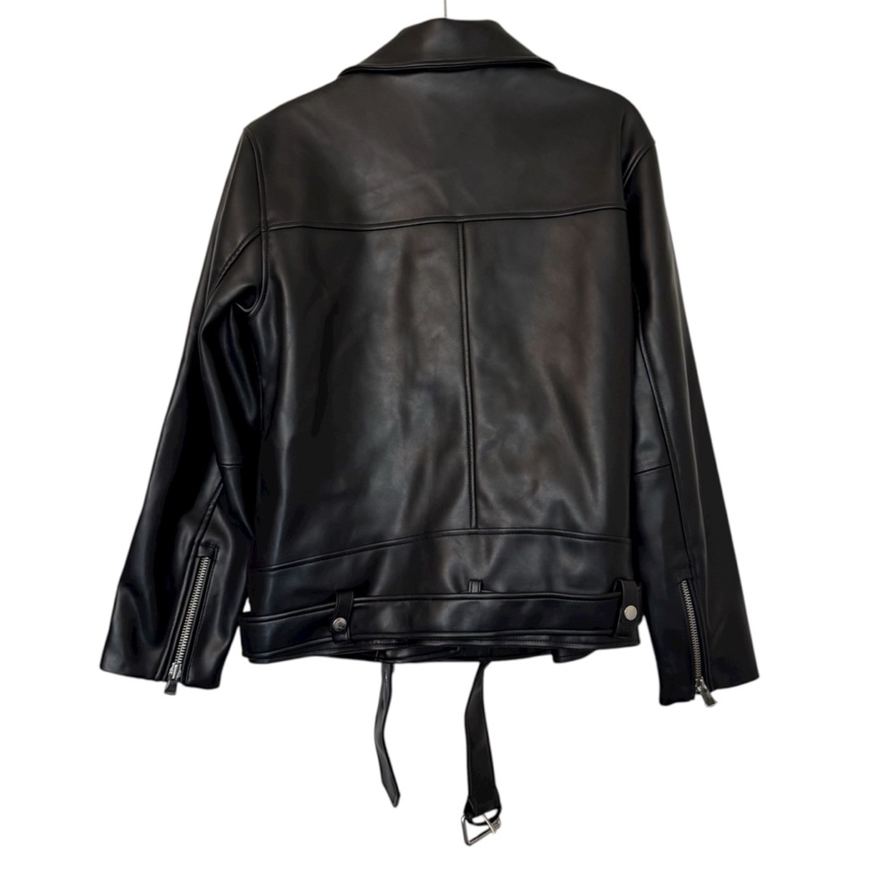 Aritzia Black Leather Jacket - Picture 4 of 9